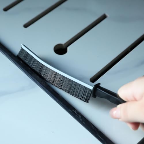 Image of Multifunctional Crevice Cleaning Brush Set, 3-Pack, Hard-Bristle, Ideal Crevice Cleaning Brushes for Household Use, Durable Hard Bristle Crevice Cleaning Brush for Kitchen, Bathroom