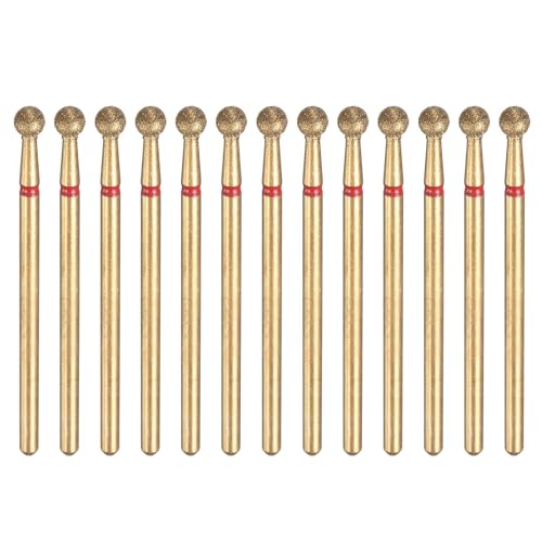 Fresas de diamante HARFINGTON 13 piezas 3.5mm bola miniatura 1