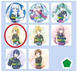 NEWDAYS 初音ミク トレーディング 缶バッジ 鏡音リン NEWDAYS 初音ミク