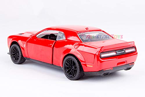American Legends Dodge Challenger Hellcat 2018 Rojo miniatura 5