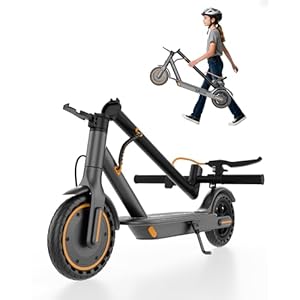 MAXSHOT Electric Scooter Adults & Big Kids, Top Speed 9/16/19/22MPH, 10/12/16/21/50Miles Range, 6.5″/8.5″/14″ Tires Folding Commuter Escooter with Dual Suspension for Commuting, APP Control