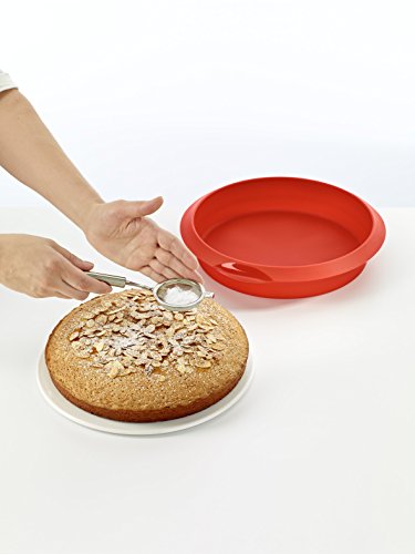 Lekue Baking Round Cake, 9.5", Red #TOP4