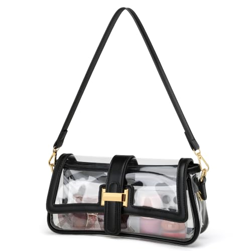 Image of KKXIU Shoulder Bag for Women Small Hobo Handbag Mini Retro Clutch Purses