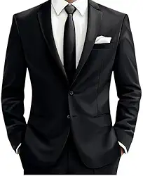 Terno Completo Slim Masculino Italiano - Blazer e Calça