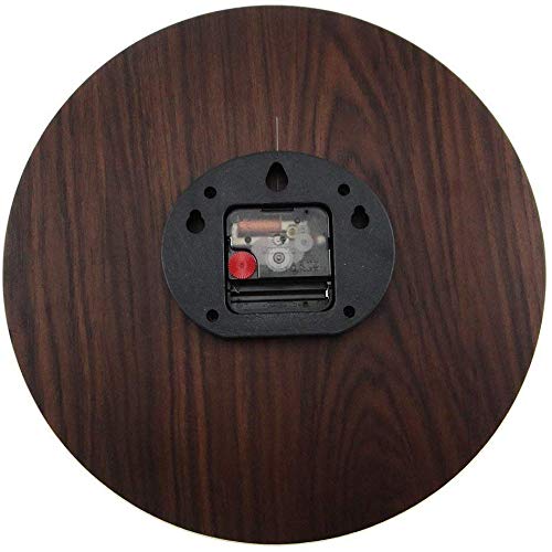 Moonluna Funny Cooking Chef With Dog Wood Wall Clock Decor For Bedroom Nursery Round Silent Clock For Women 12 Inches #TOP1