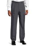 Ultimate Cosmo Kramer DIY Costume Guide 6 Pleated Gaberdine Dress Pants in Heather Grey
