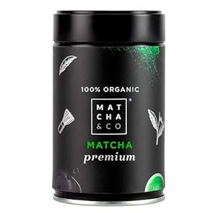 100% biologische Matcha Premium | Biologische groene thee poeder uit Japan | Biologische Matcha thee van ceremoniële…