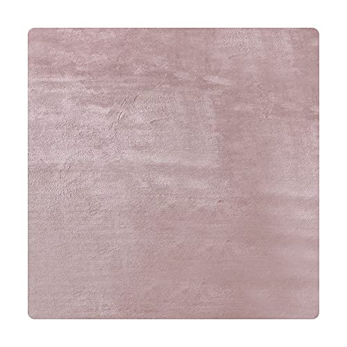 Asia-kobo ���O ������ ���O�}�b�g �\�t�`�F ���� 32mm �� 185cm×185cm �����` ���g�[ �z�b�g�J�[�y�b�g k400-185x185pinkbeige �s���N�x�[�W��