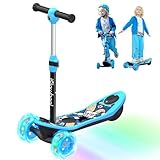 isinwheel Mini Trottinette Électrique Enfant 2 en 1,Scooter Électrique pour Enfants 3-14...