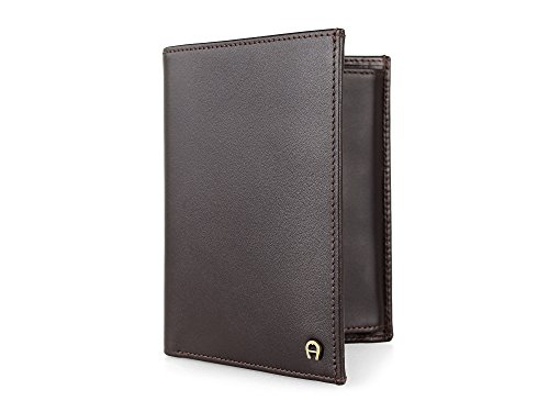 Preisvergleich Produktbild Hochformat Portemonnaie von Aigner (0014 Ebony)