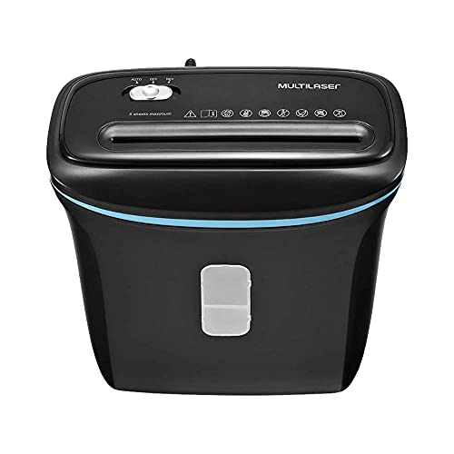 Fragmentadora De Papeis E Cartões 11L 127V Preta Multilaser - OF005