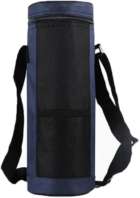 Zalati Sac Bouteille Isotherme - Transport Boissons Chaudes et Froides - Bleu