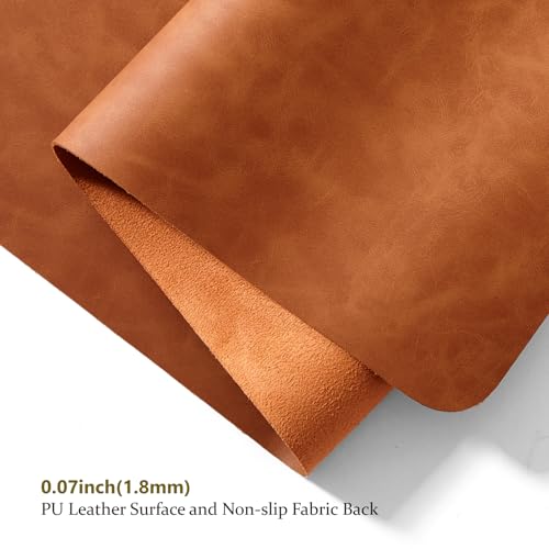Distressed Leather Desk Mat 36