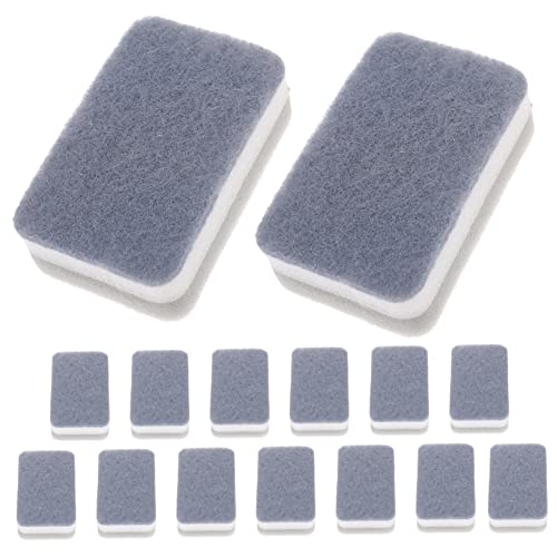 TOVINANNA 15pièces Lot de Éponges à Récurer pour Cuisine Et Vaisselle Réutilisables Et à Sécher Délicates Surfaces
