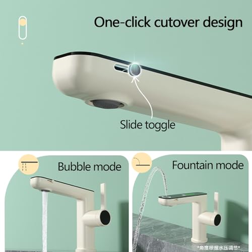 Robinet d'évier pour éviter les brûlures grâce aux 2 modes de pulvérisation - 5