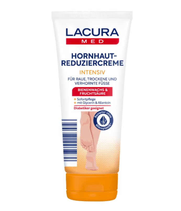 Lacura Med crema riduttiva per calli – Intensiva/Unguento per cicli, rigenerante 100 ml (crema per riduzione della cornea)