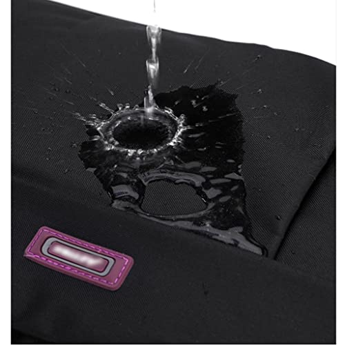 Portable Waterproof Rolling Duffle Bag With Wheels, Unisex-Adult Mobile Carry On Luggage Tote Suitcase Lightweight Travel Trolley Bag Overnight Weekender Bag For Women Men ( Color : Purple , Size : La4