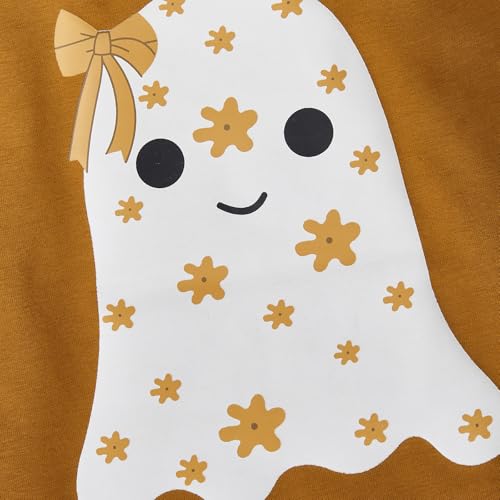 My First Halloween Baby Girl Outfit Newborn Spooky Sweatshirt Romper Long Sleeve Bubble Jumpsuit Sweater Clothes4