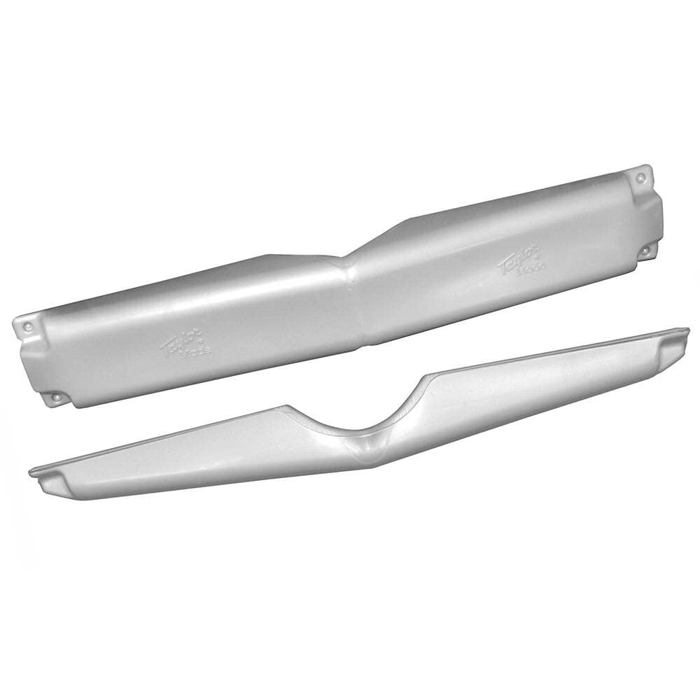 Garde-boue d'angle Taylor Made pour ponton, 7,6 cm de large x 30,5 cm de long, la construction en PVC offre une protection rembourrée lors de l'amarrage, se monte sur un coin en aluminium d'usine,