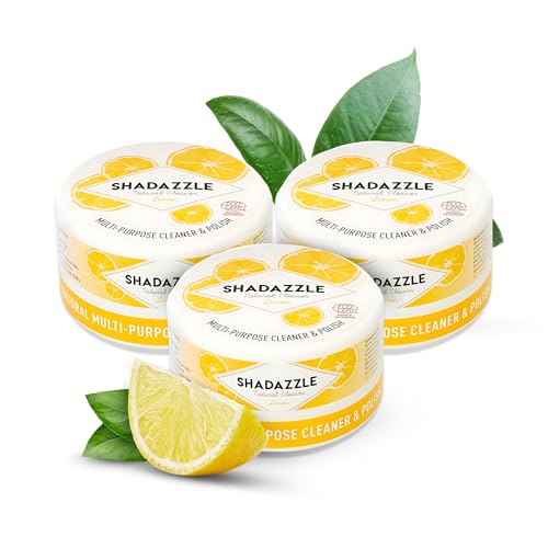 Shadazzle Natural All-Purpose Cleaning Paste – 3 Pack, 10.58 oz