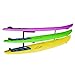Rackinrio Rack Soporte estantería 3 Tablas de Surf Skate Longboard ski Snowboard en Pared Negro