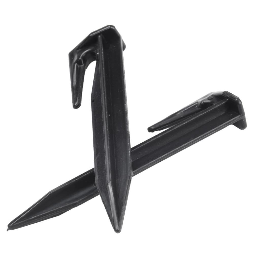 Clavijas de límite para cortacésped, 100 Uds., para Anclaje de Cables de Robot cortacésped, estacas de plástico para césped compatibles con diámetro de 0, 1, 3 y 8mm