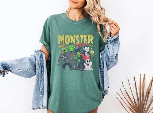 Retro Halloween Comfort Colors Shirt, Vintage Ghost Halloween t-Shirt, Halloween Aesthetic, Monster Mash T-Shirt, Fall Shirt, Retro Shirt Halloween, Monster Tee3