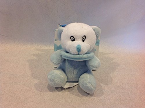 Belombre bomboniera orsetto celeste nascita h10x7