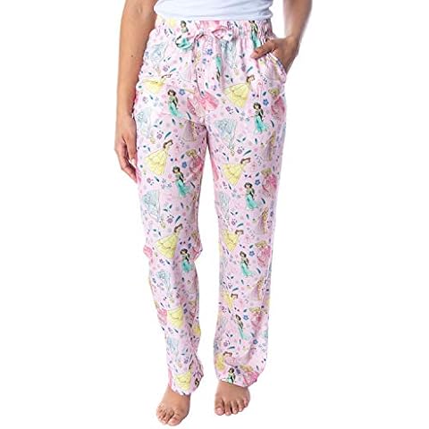 INTIMO Disney Princess Women's Silky Soft Pajama Pants (Large) Cover