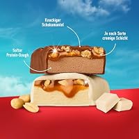 MORE Protein Bar, 10er Box, 10 x 50 g, Peanut Caramel – Ansicht 3