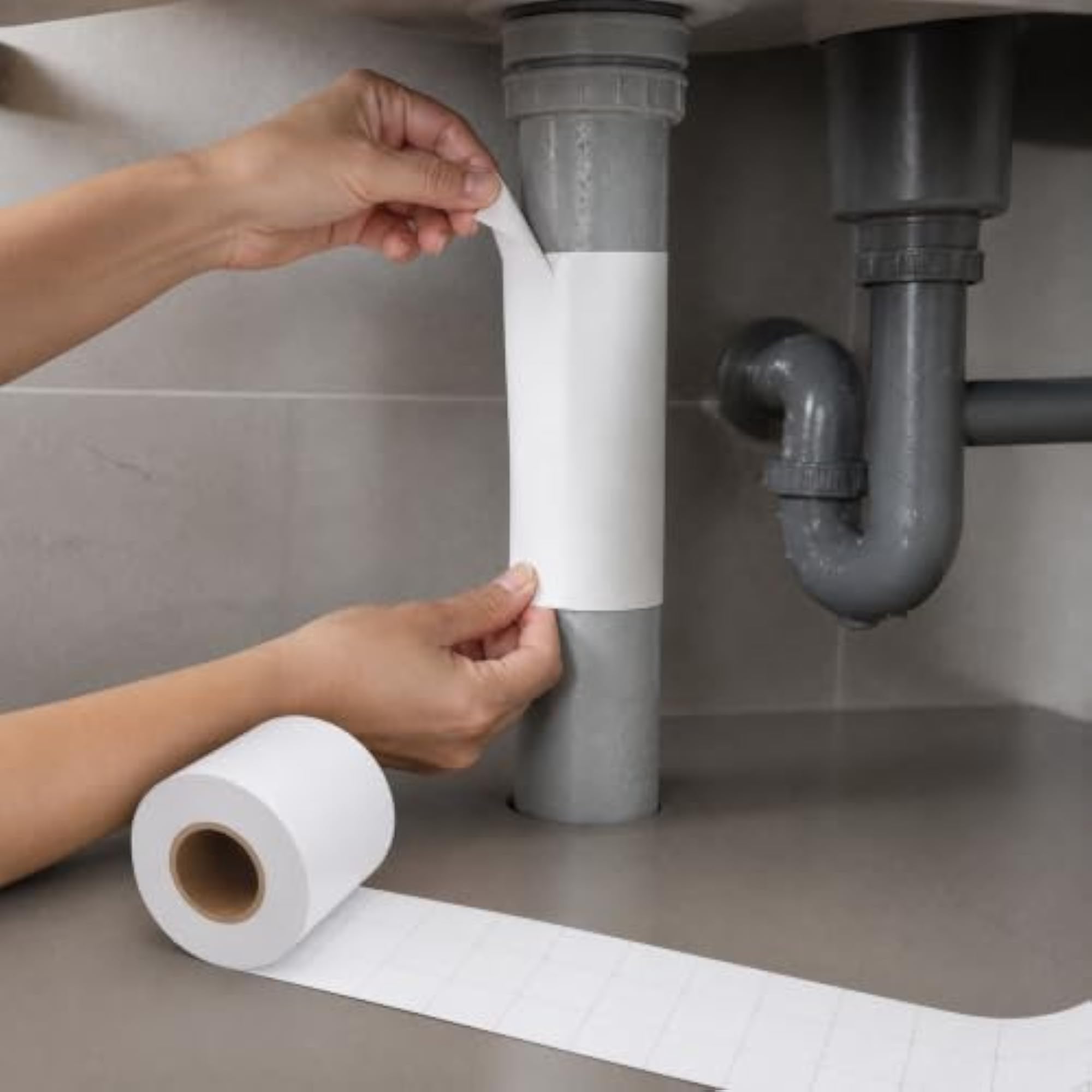 Pipe Cover Up Wall Sticker for Rust Protection and Decoration