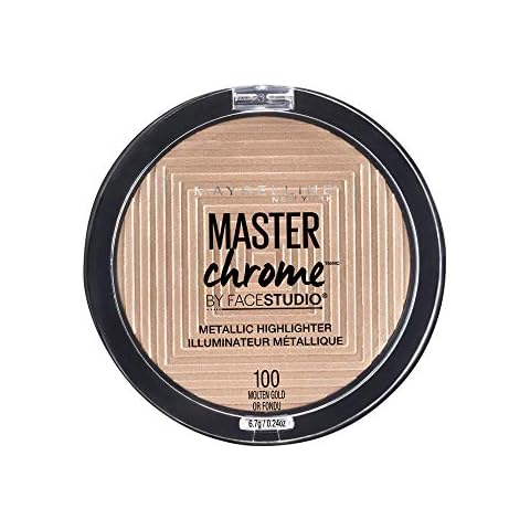 Maybelline New York Master Chrome Gesichtspuder Nr. 100, zum Highlighten im Gesicht Cover