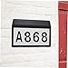 DIYEAH Sturdy Solar House Number Light Led Lighting Tool Energy-saving Outdoor Light