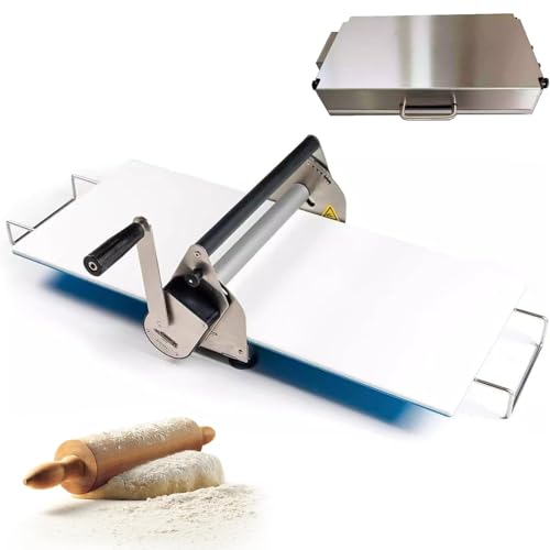 Máquina laminadora de masa comercial, diseño compacto y plegable para una preparación perfecta de croissant y hojaldre
