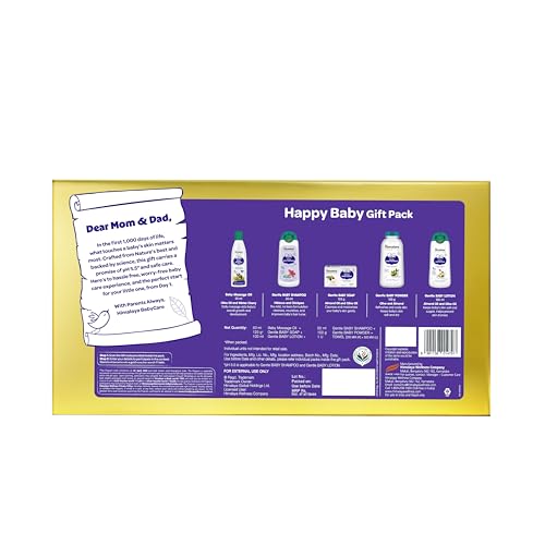 Image of Himalaya Baby Golden Gift Pack | Chance to Win a Gold Voucher Worth ₹1 Lakh | No 1 Dr Recommended Brand | Complete Baby Care Kit |Safe for Newborns