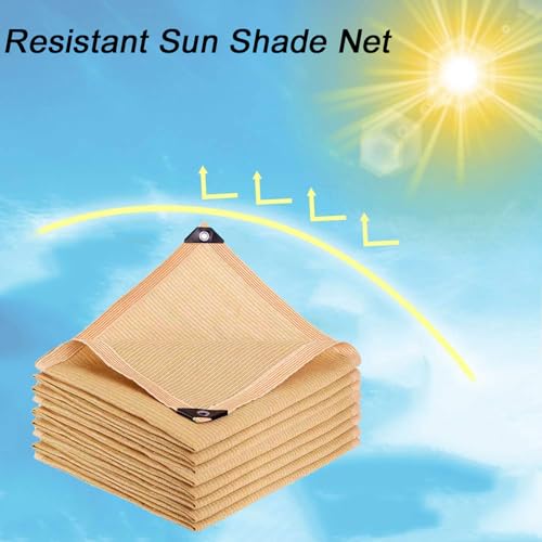 Voile d'ombrage rectangulaire protégeant de la chaleur sur la terrasse