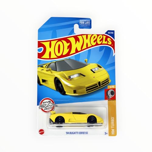 Hot Wheels 94 Bugatti EB110 SS escala 1:64 miniatura 2