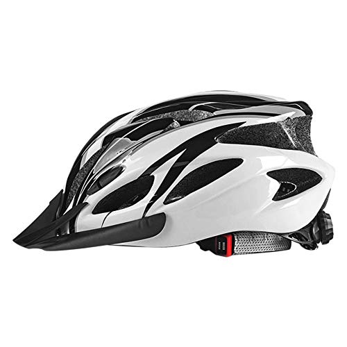 Honelife Capacete de bicicleta leve com viseira Capacete de proteção para ciclismo de estrada de mon