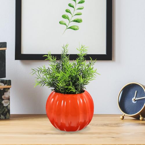 Jarrón de cerámica compacto para decorar espacios reducidos 7