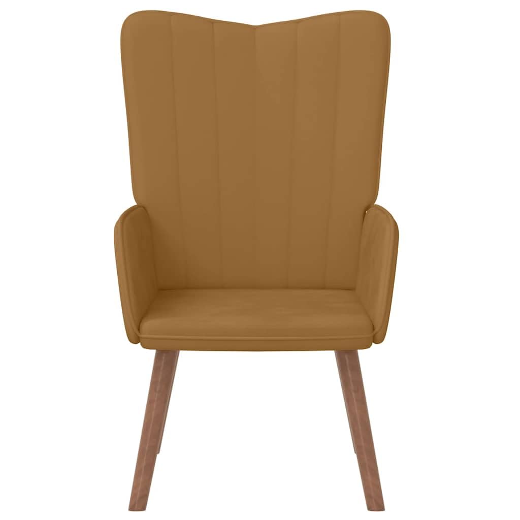 Sillón de terciopelo con reposabrazos, costuras verticales y estructura de acero. Cómodo acolchado de espuma, patas de madera, resistente y duradero, soporta hasta 110 kg.