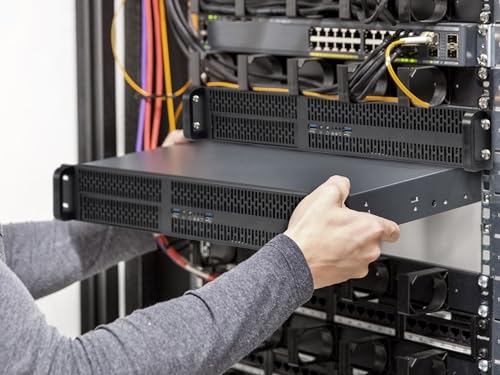 Image of Rosewill 2U Server Chassis Rackmount Case | 4 x 3.5 /2.5 inch HDD, 1 x 5.25 Device | Micro-ATX Compatible | 2 x 80mm PWM Fans | 2 x USB 3.0 | RSV-Z2700U