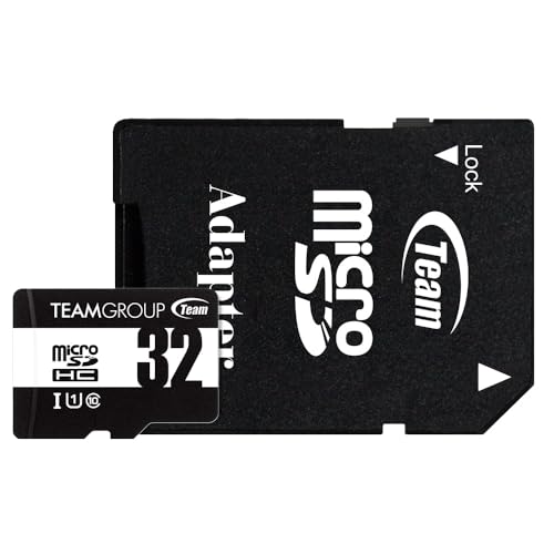 Team チーム Micro SDHC【32GB】TUSDH32GCL10U03 スマホ タブレット用 Read:100MB/s Write:20MB/s 10年保証 SDアダプタ付 micro sdhc card