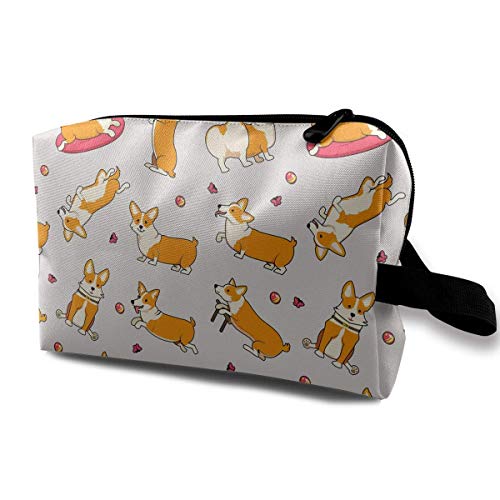 Preisvergleich Produktbild Haustier Hund Training Ball Schmetterling Kosmetiktasche Tragbare Entzückende Geräumige Reise Make-up Taschen Bleistift Paket Organizer