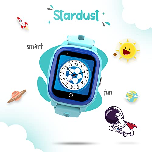 Image of Turet Stardust Smart Watch for Kids- Smartwatch for Boys and Girls with Camera, Games, Recorder, Phone Book, SMS, 2-Way Calling Kids Watches - No GPS - No App