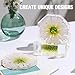 LET'S RESIN 18 Pcs Coaster Resin Molds Silicone, Coaster Molds with Round Square Octagon Shape Holder Molds for Epoxy Resin, DIY Art Craft Cup Mats