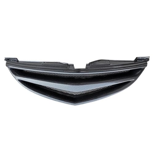 MUBUKVKGPA 用 マツダ 6 2009-2013用 カーボン表面メッシュフロントグリル 第2世代 装飾カバー 補修アクセサリー 車のフロントグリル ラジエーター(Carbon Surface)