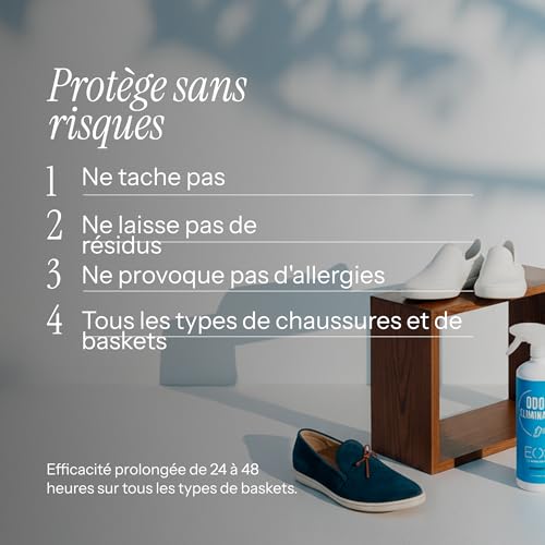 EOS Destructeur d'Odeur Chaussures | Spray Absorbeur d'Odeur Puissant – vue 5
