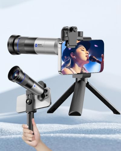 MARTVSEN Phone Camera 28X HD Telephoto Lens, Night Filming Artifact, Long Distance/Portraits/Macro Photography, for Most iPhone 16 15 14 13 12 11 Samsung Smartphone