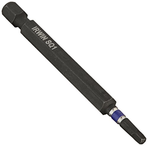 Embout carré à encastrer #1 IRWIN 1837470 long 3" pour visseuse à choc