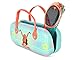 Disney Moana Girls Sunglasses For Kids with Matching Glasses Case and UV Protection for Toddlers (One Size, Moana)